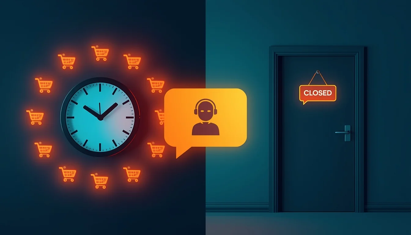 The 9-5 Problem: Your Store Is Open 24/7, Your Support Isn't