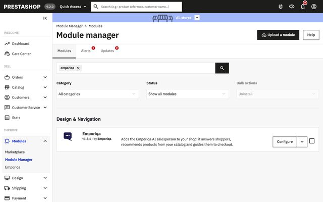 PrestaShop: Add the module from PrestaShop Addons