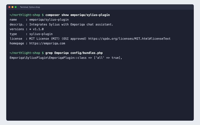 Sylius: Install the plugin with Composer