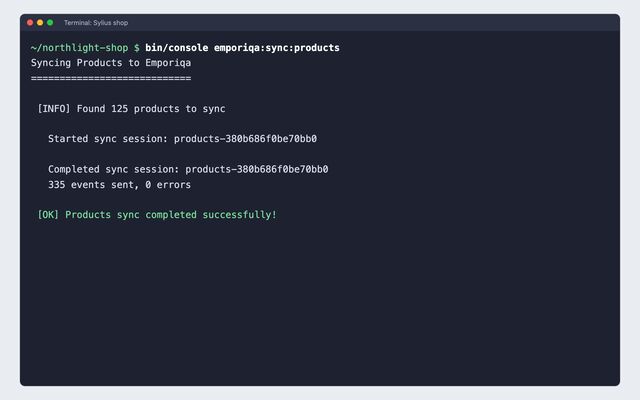 Sylius: Your catalog syncs